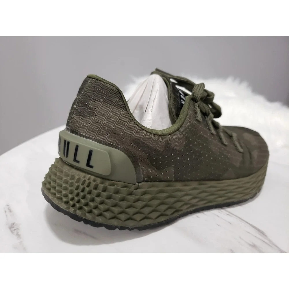 NEW NO BULL WOMENS SIZE 7.5 / MENS 6 CAMO CANVAS TRAINER SNEAKERS SHOES